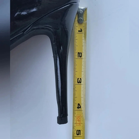 Camssoo Women's Thigh High Patent Leather Stiletto Boots 43, 9 1/2-10 - Picture 5 of 8
